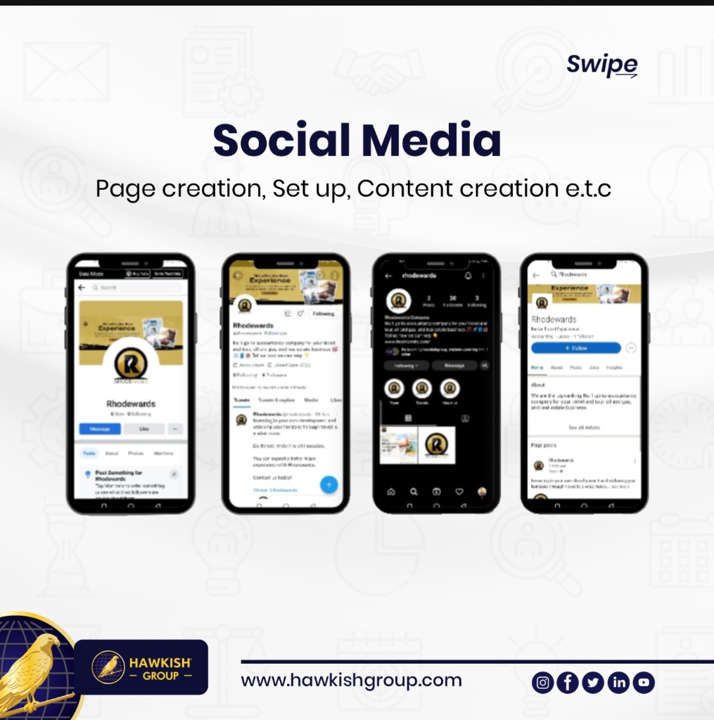 Rhodewards social media mockups